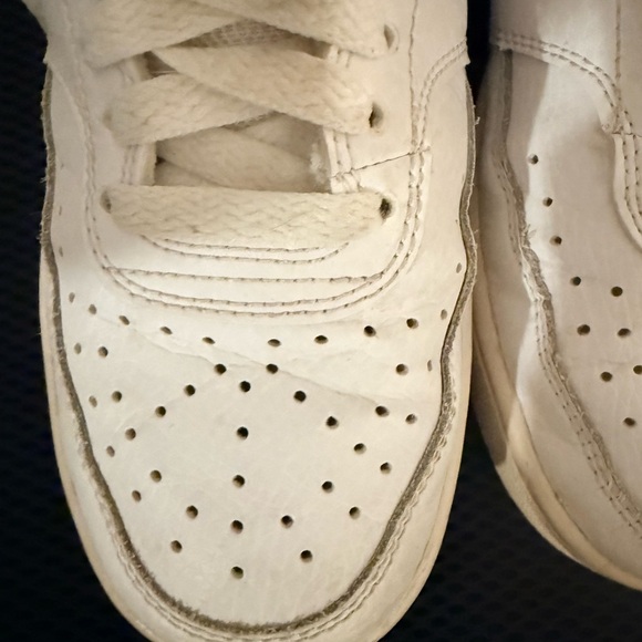 Nike White Leather High-Top Sneakers - Picture 13 of 14